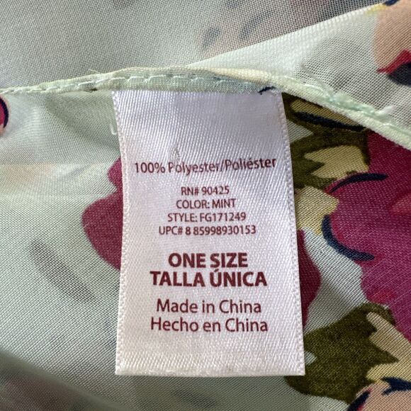 Boho Fringe Cardigan Floral Women’s Open Kimono Sheer Coverup Colorful One Size - Picture 12 of 12